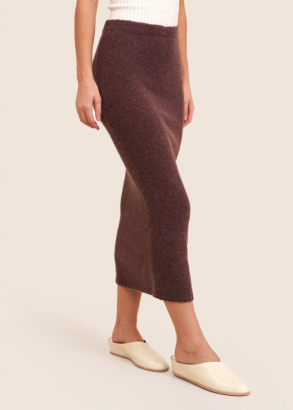 Aubergine Martini Skirt