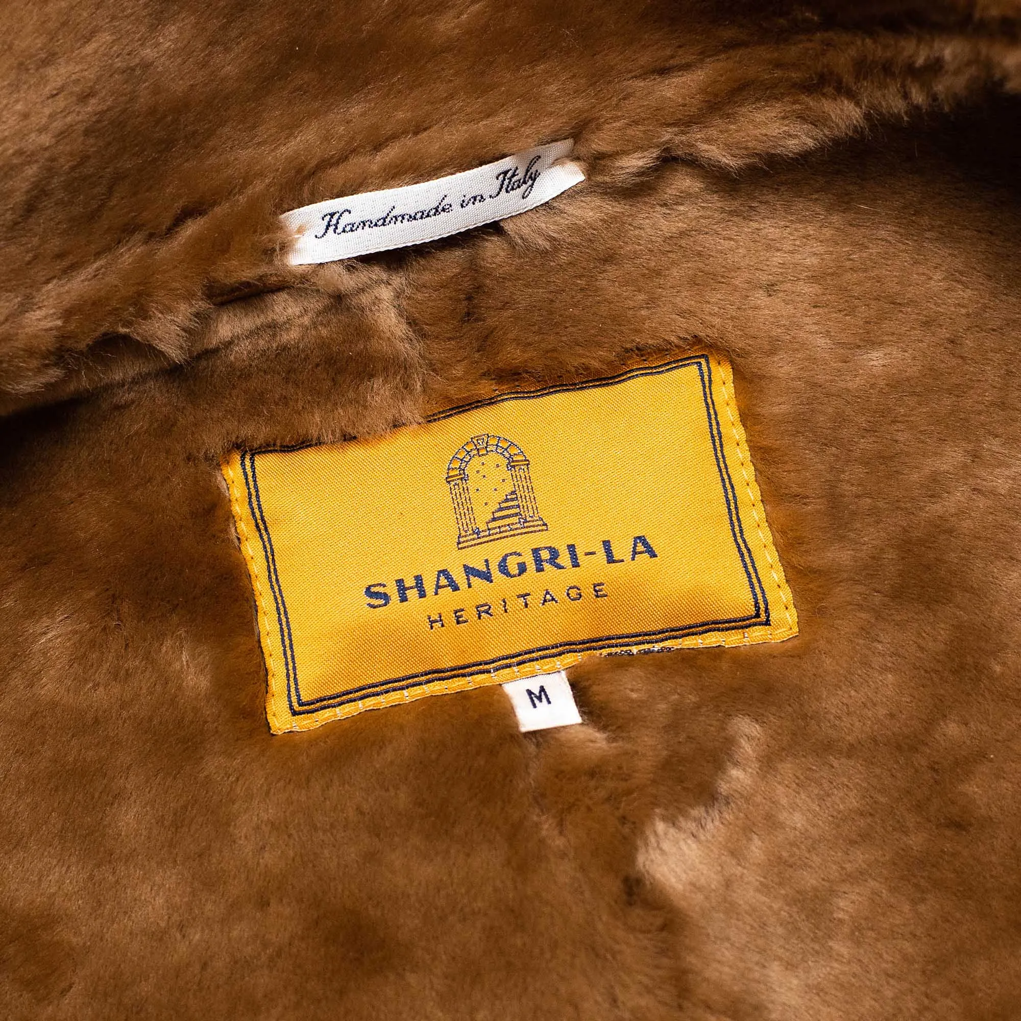 “Aviatore” B-3 Seal Brown Shearling Jacket - Shangri-la Heritage