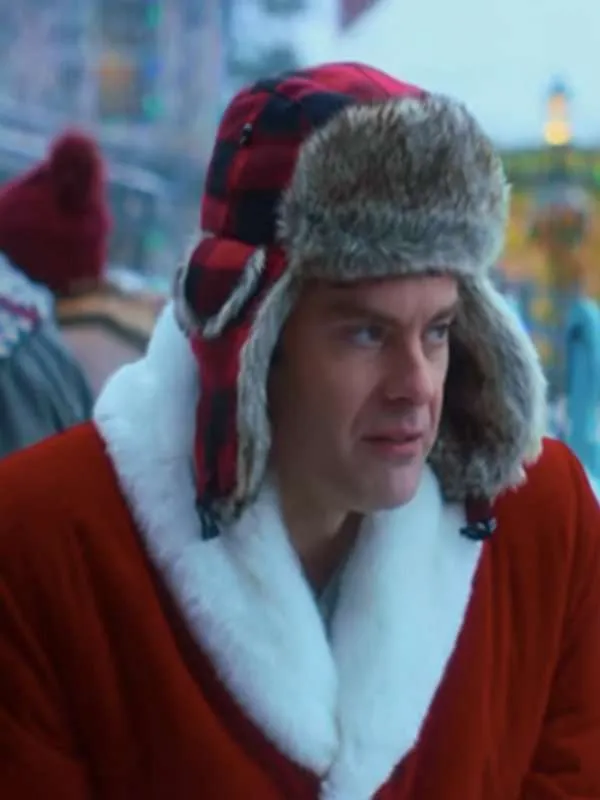 Bill Hader Noelle Shearling Coat - New American Jackets