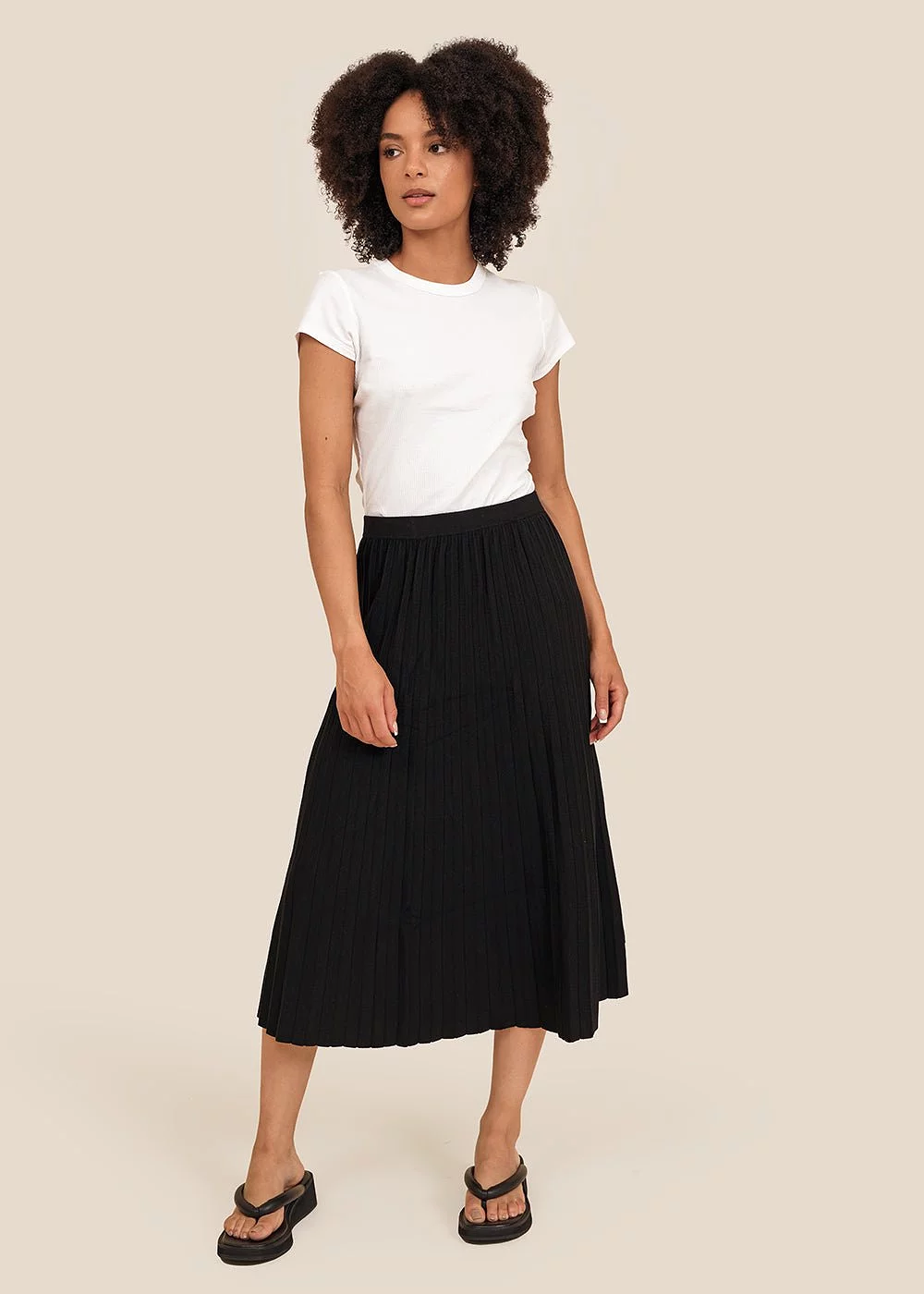 Black Sandra Skirt