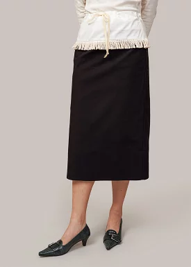 Black/White Frill Skirt