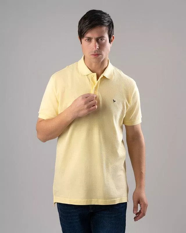 CLASSIC FIT PIQUE POLO SHIRT - HUMSY