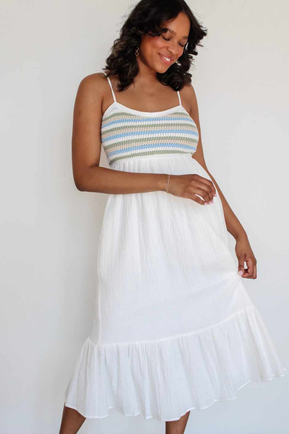 Coast To Coast Midi Dress