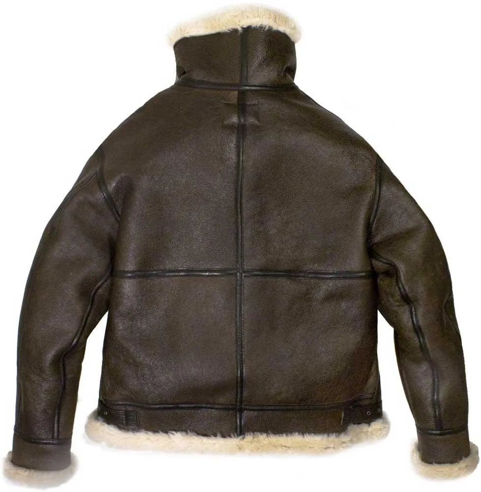 Cockpit USA Men's B-3 Sheepskin Bomber Jacket