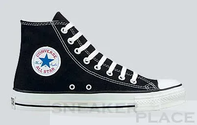 Converse Chuck Taylor All-Stars Hi black shoes