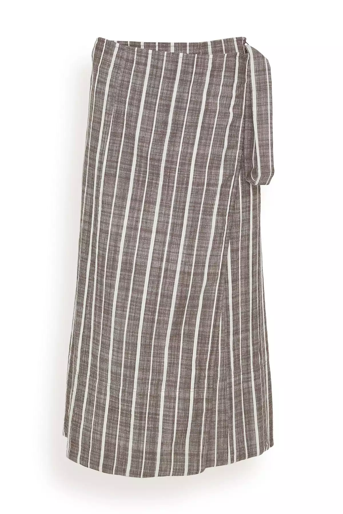 De Vera Wrap Skirt in Kesh Stripe