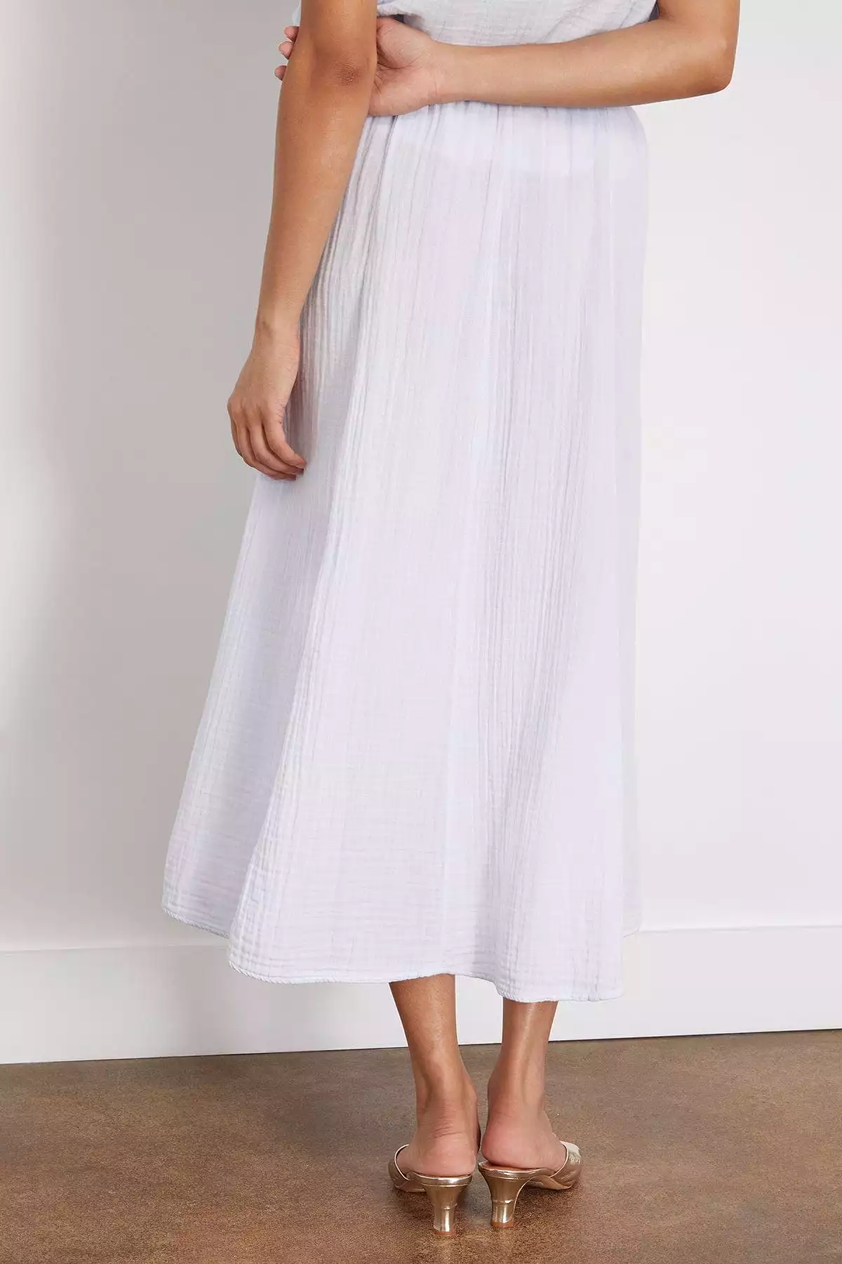 Deon Skirt in Pale Sky