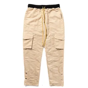 Diet Starts Monday Nylon Cargo Pants - Khaki