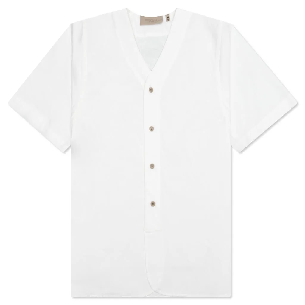 Essentials Women's Boy Scout Shirt - White