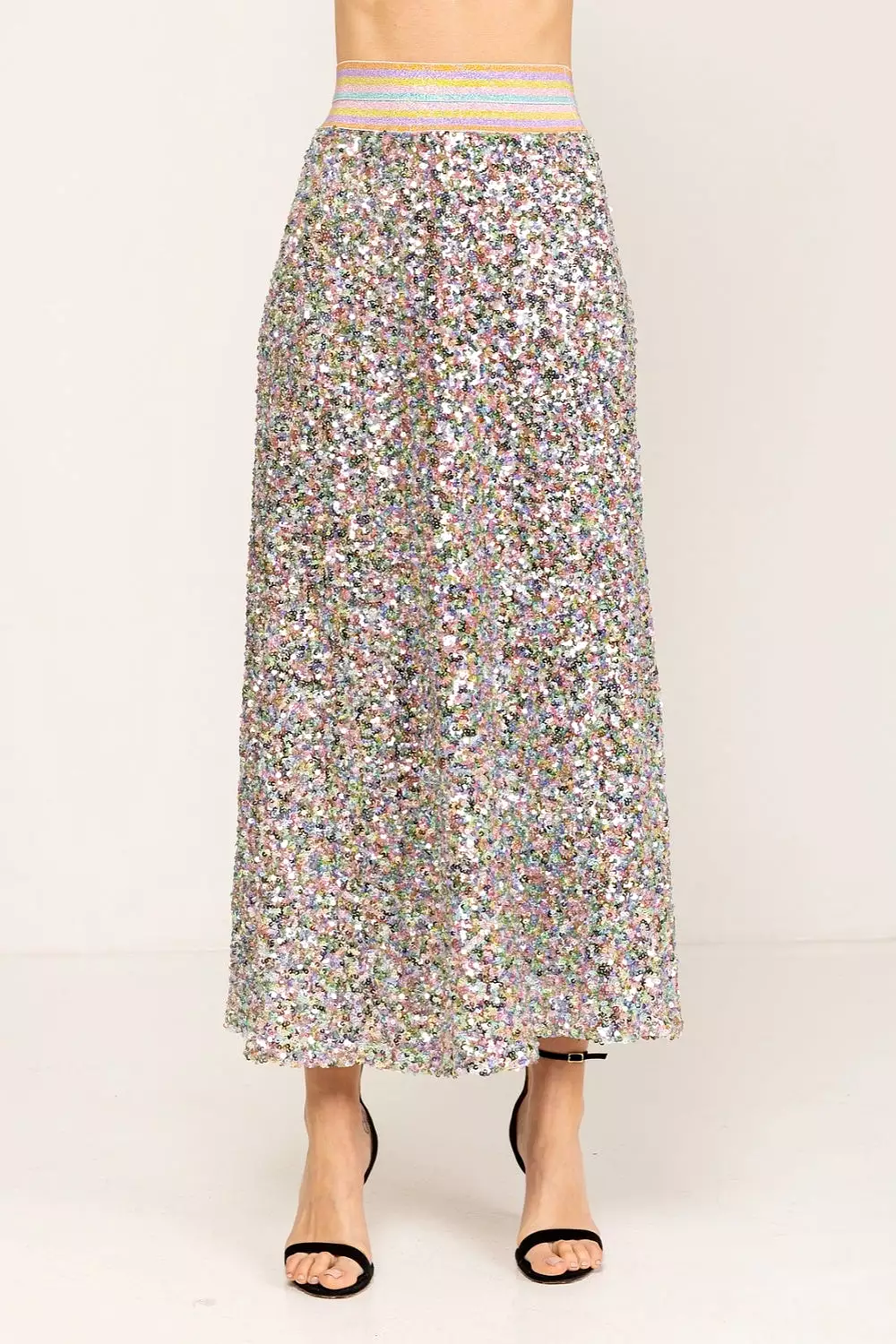 FABULOSA MIDI SKIRT SORBET