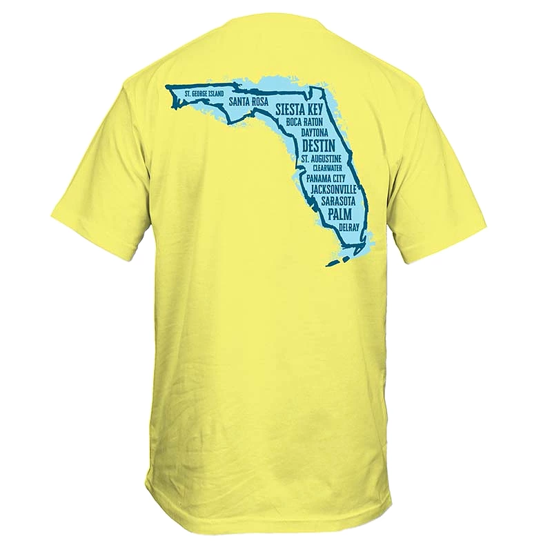 Florida Beach State Short Sleeve T-Shirt