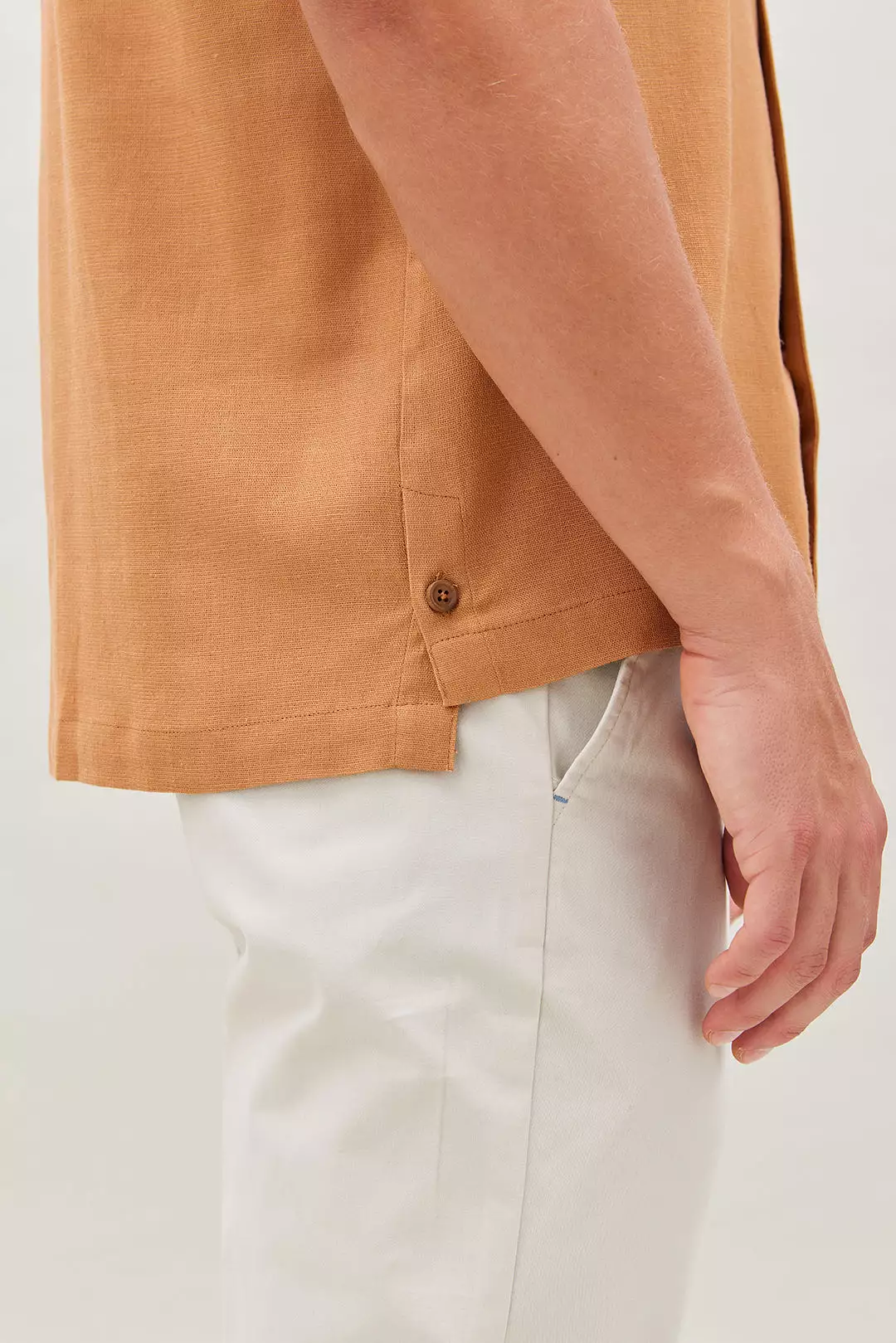 Hiroki Linen Raw Sienna Cuban