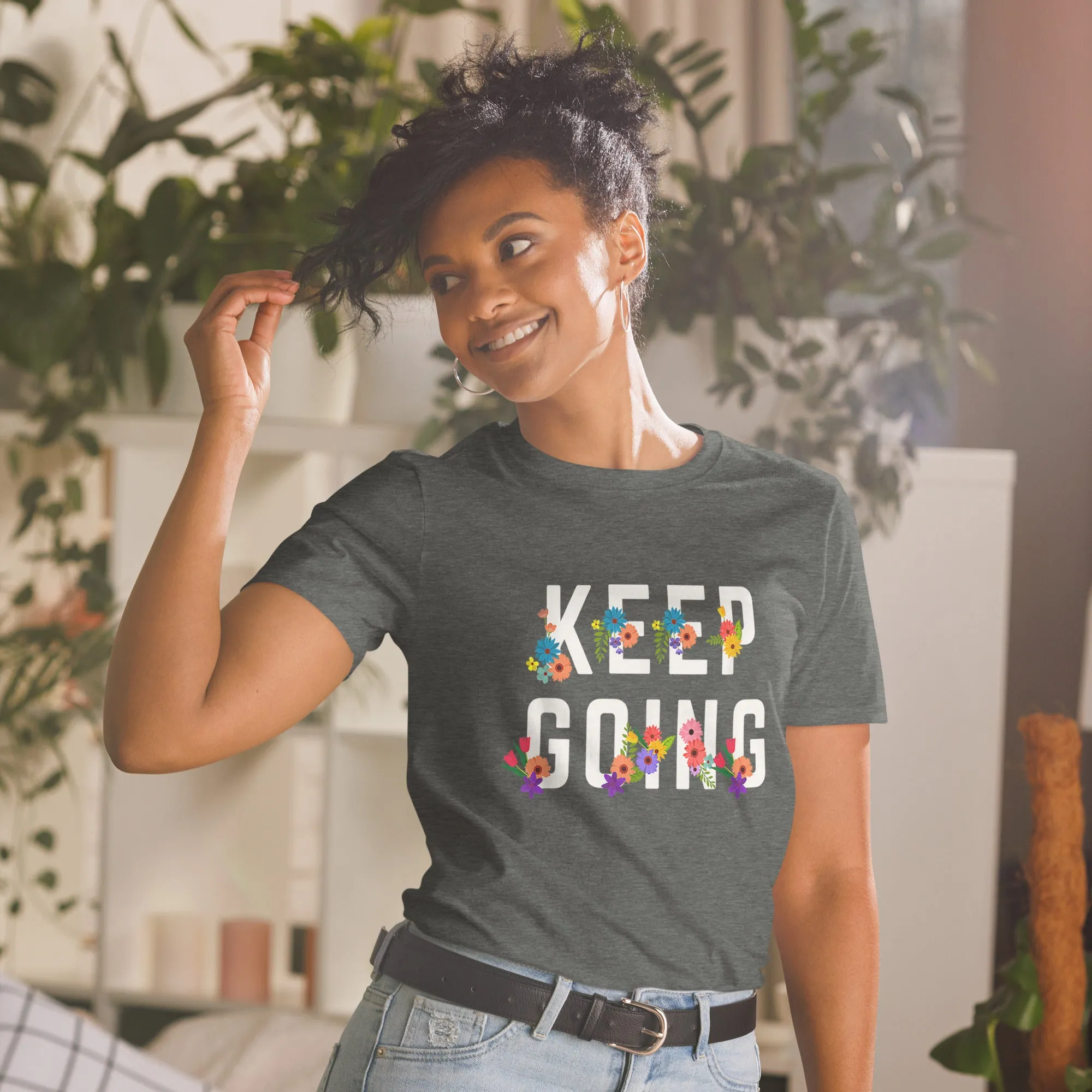 Keep Going Short-Sleeve Unisex T-Shirt