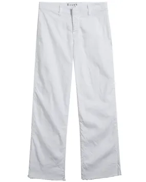 Kinsale Linen Trouser in White