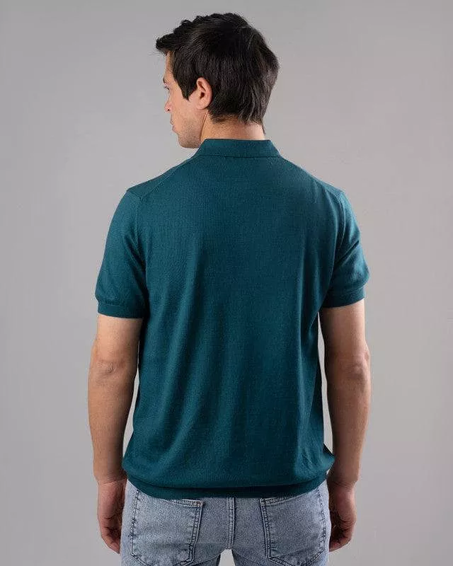 KNIT POLO SHIRT  - GINZARY