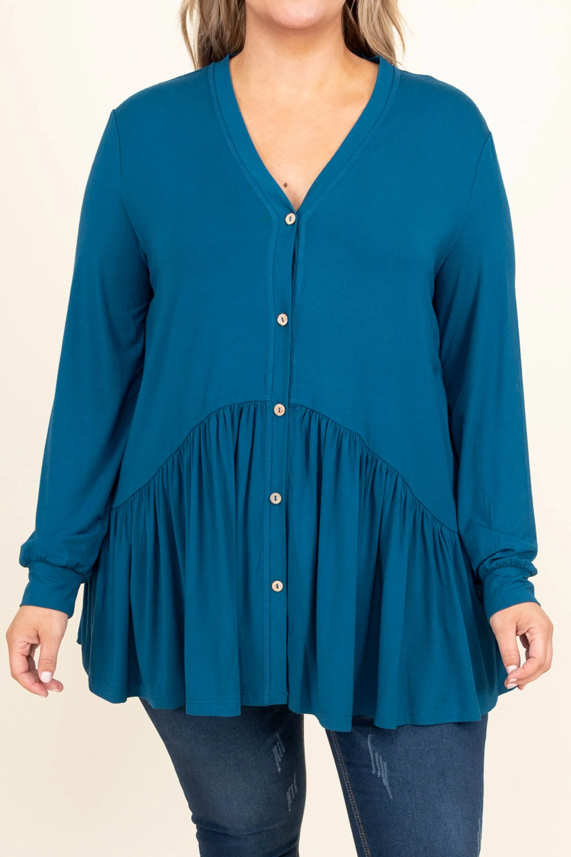 Lively Experiences Tunic, Blue