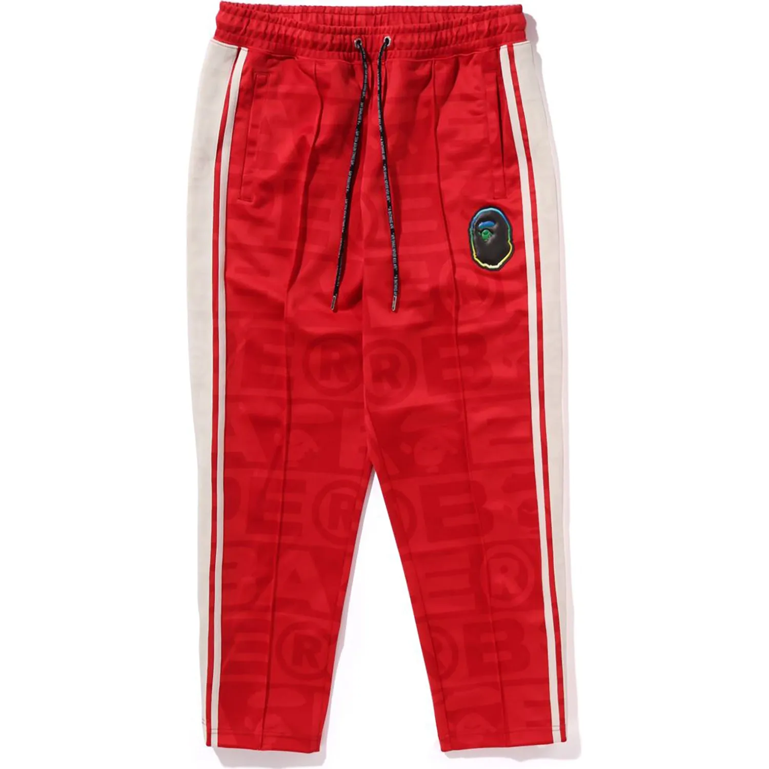 LUX SPORT PATTERN JACQUARD TRACK PANTS MENS