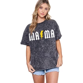 Mama Bolt Puff Short Sleeve T-Shirt