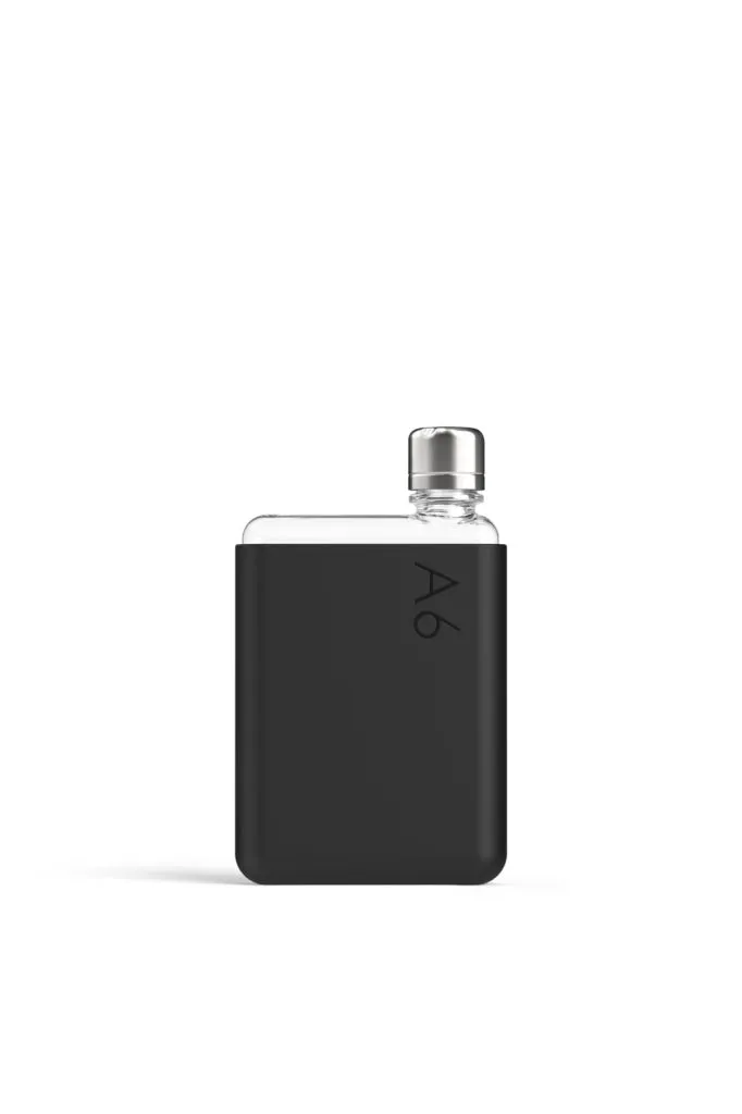 Memobottle - A6 Silicone Sleeve - Black