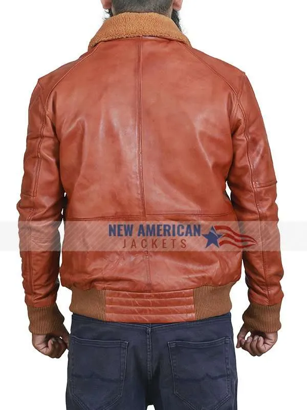 Mens Danny Tan Shearling Jacket - New American Jackets