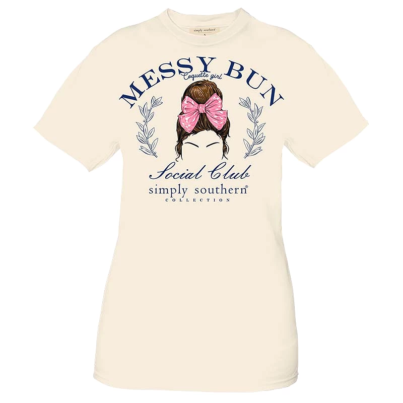 Messy Bun Club Short Sleeve T-Shirt