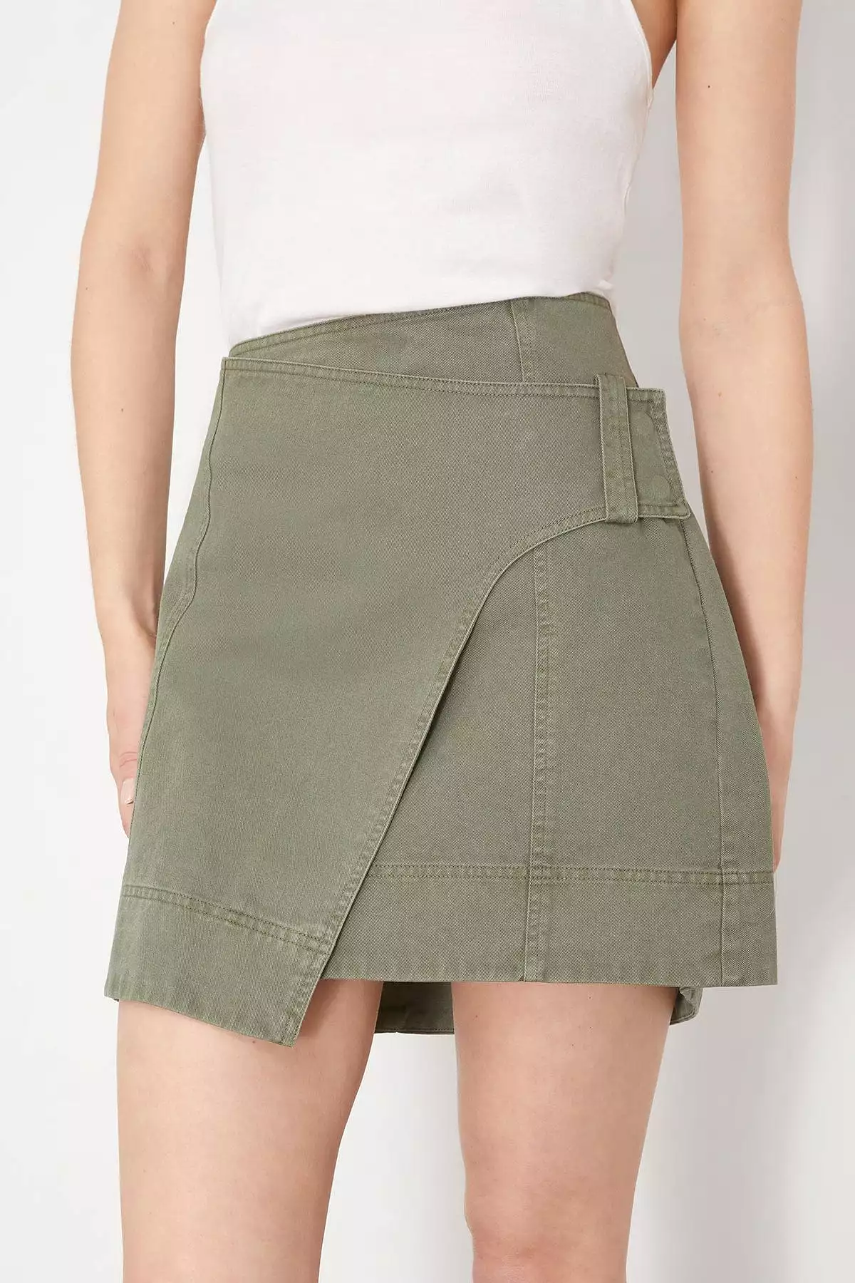 Mini Lahiri Skirt in Thyme