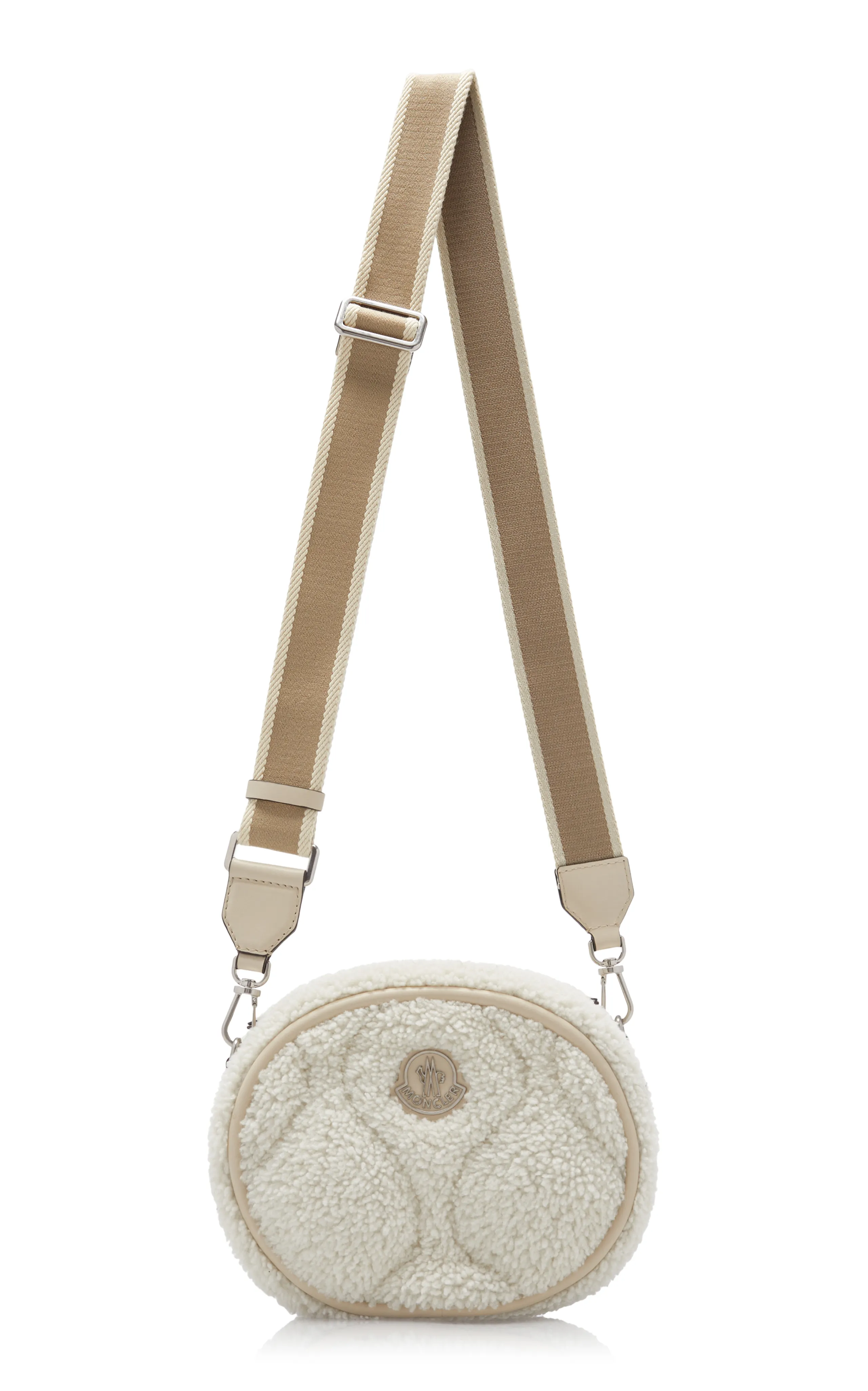 Moncler Delilah Shearling Crossbody Bag