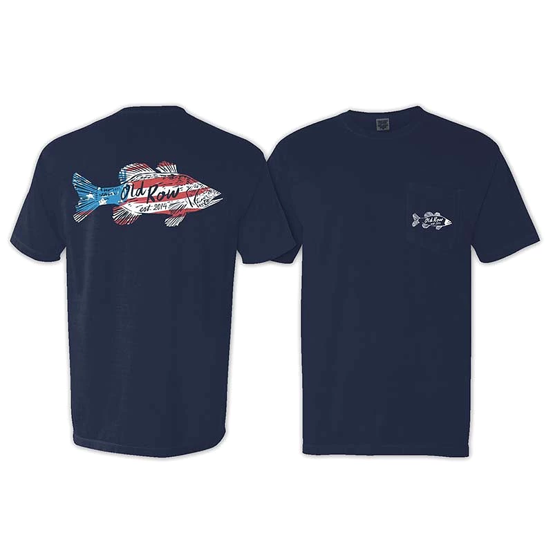 Outdoor Bass USA Short Sleeve T-Shirt