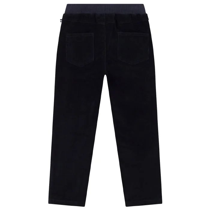 Petit Bateau Child Latch Pants Smoking Blue