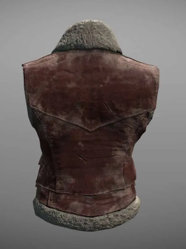 PlayerUnknown’s Battlegrounds Suede Shearling Leather Vest - New American Jackets