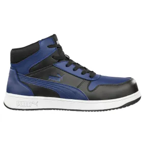 PUMA Safety 630075-351 Men's Frontcourt Composite Toe Safety Shoes - Blue/Black