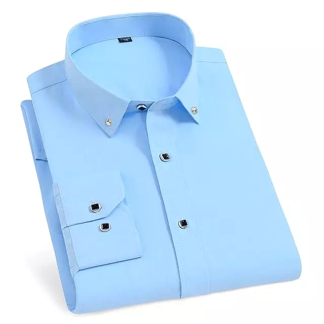 Refined Gentleman Men Dress Shirt