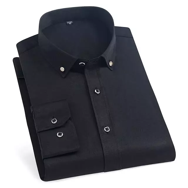 Refined Gentleman Men Dress Shirt