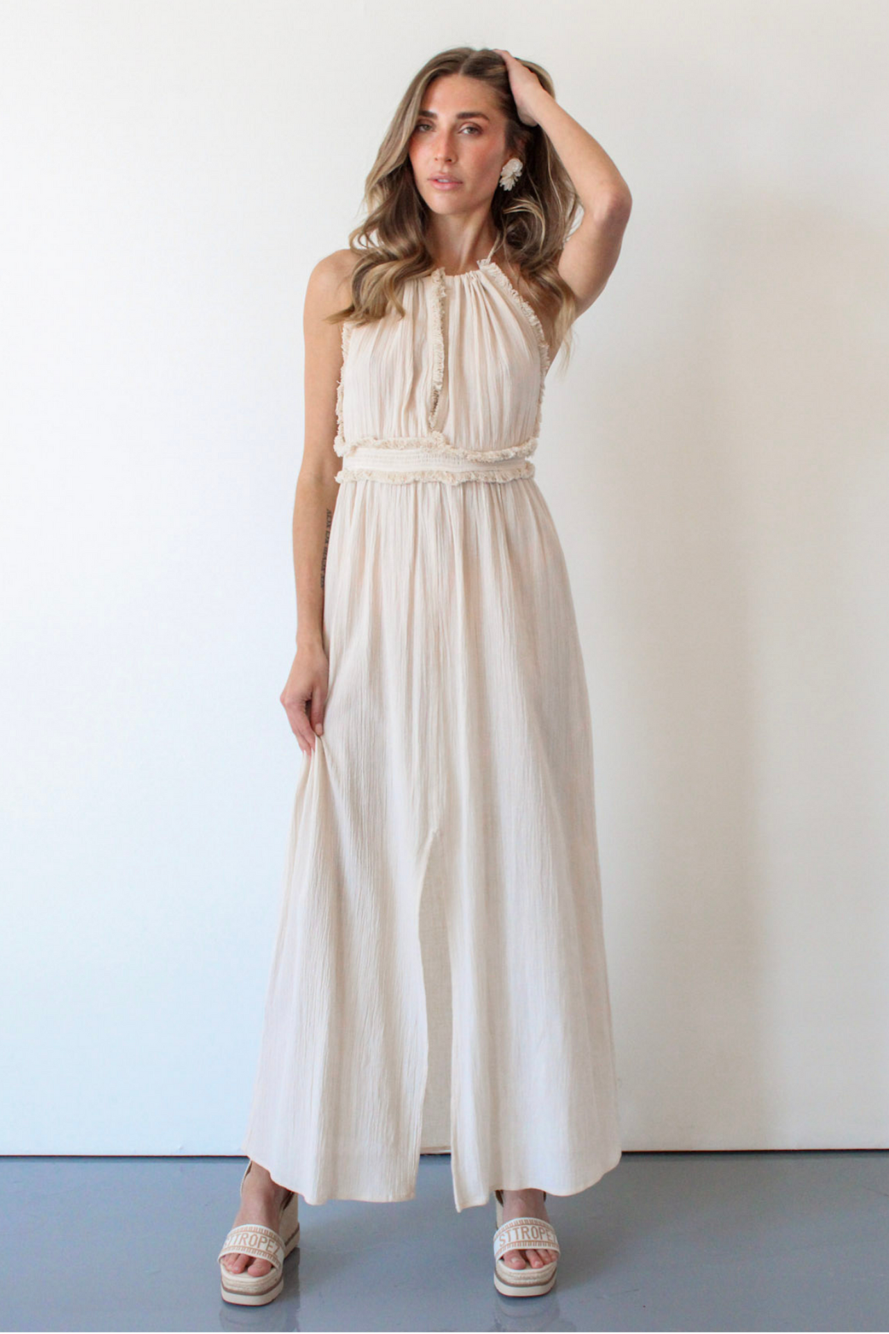 Resort Goddess Maxi Dress