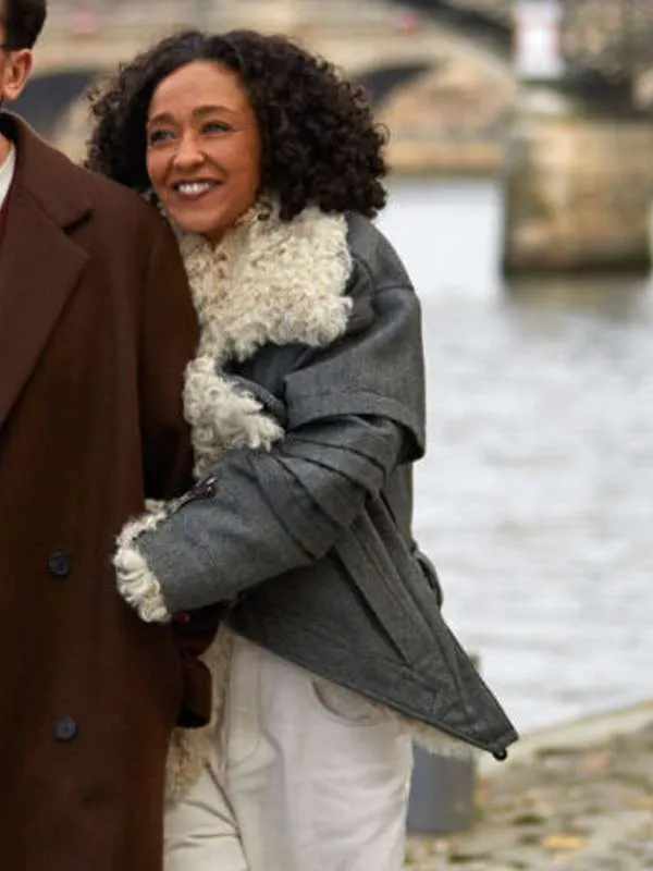 Ruth Negga Good Grief Shearling Jacket - New American Jackets