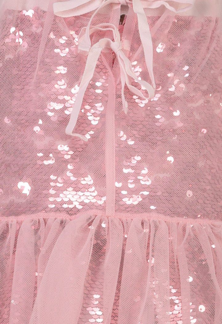 Sequin Organza Dress