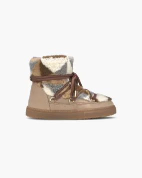  Shearling Patchwork Sneaker Triangle 