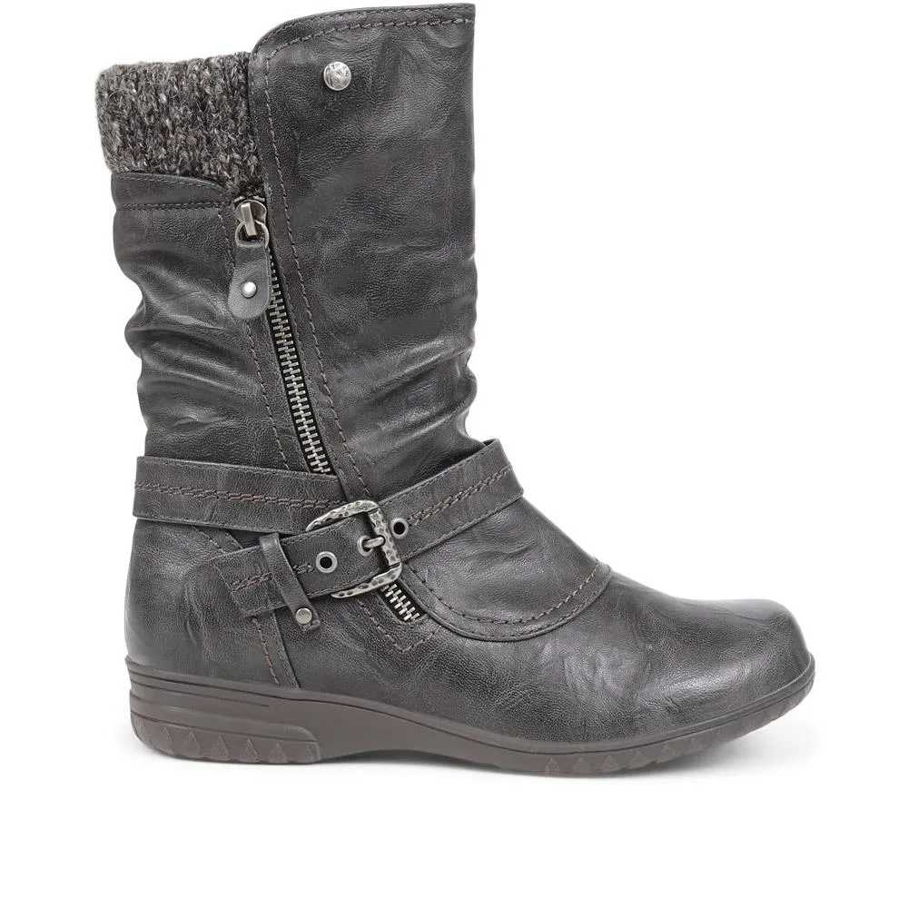 Slouch Calf Boots - WBINS38154 / 324 703