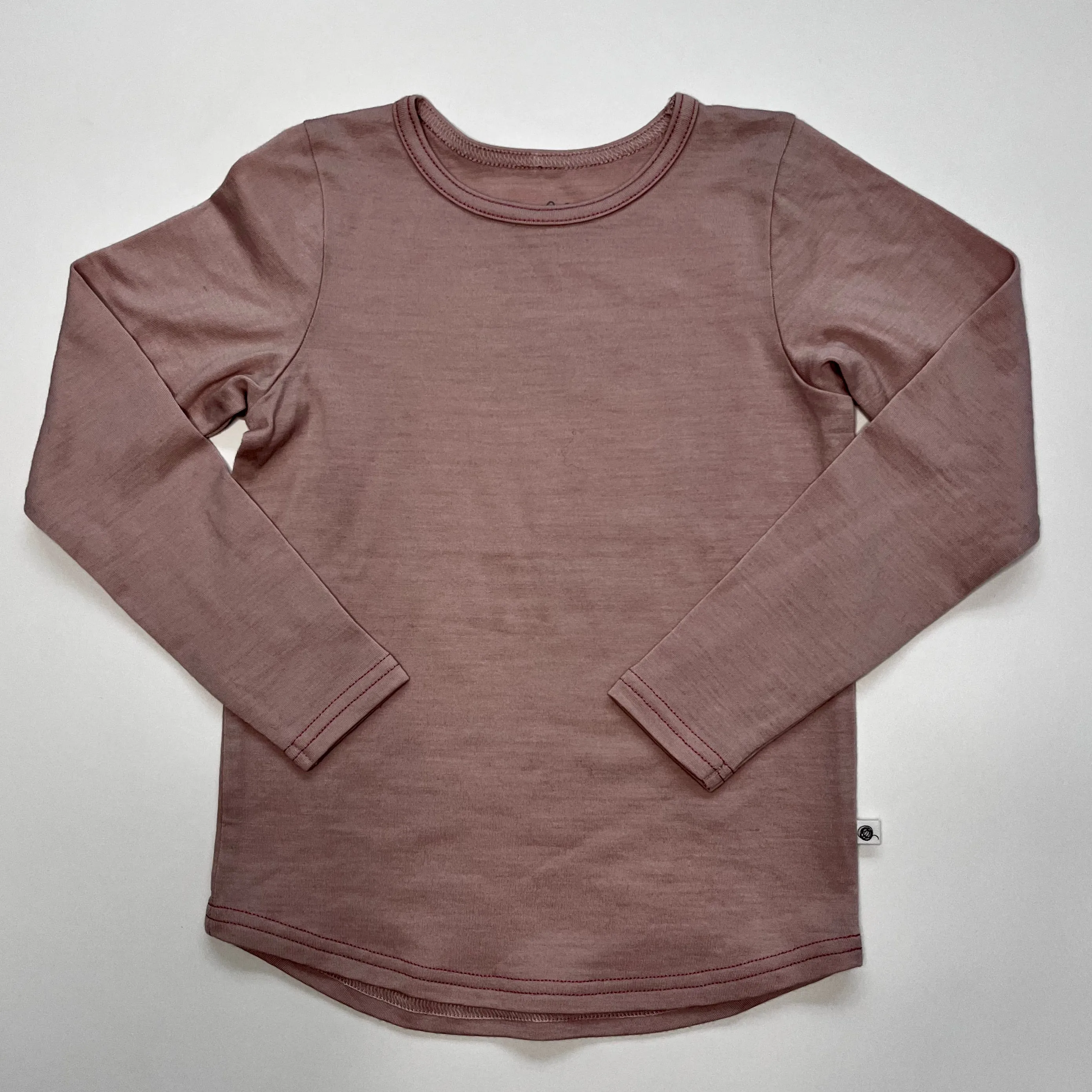 Smalls Pink Merino Wool Top: 5-6 Years