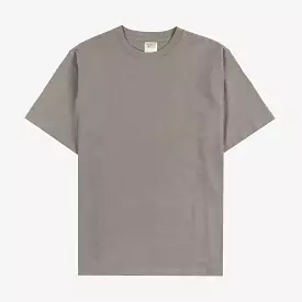 Solid Novelty Mens Short Sleeve Shirt (Stone Grey)