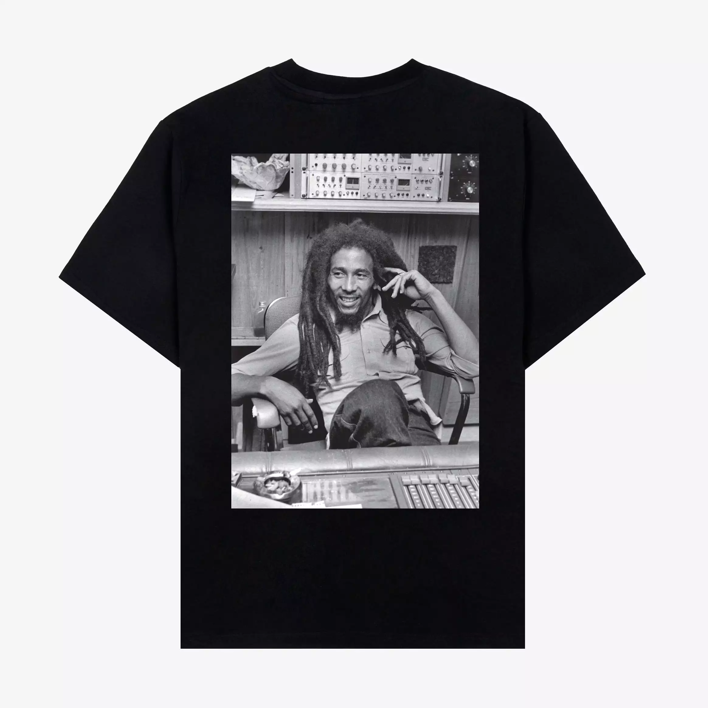 SP x Bob Marley Studio Mens Short Sleeve Shirt (Black/Grey)