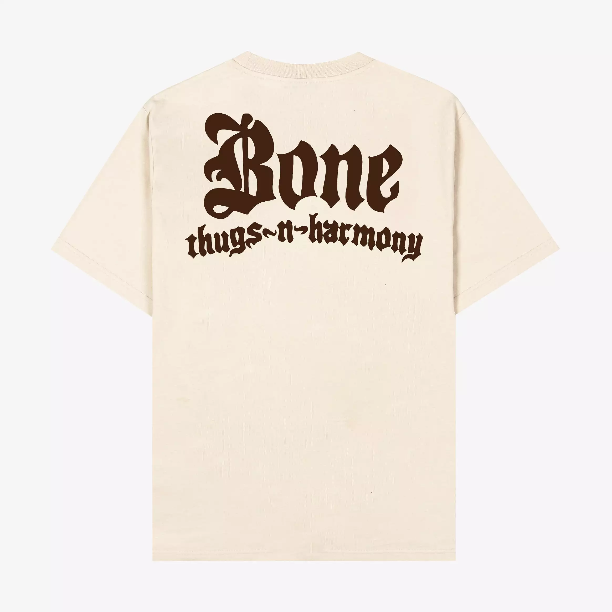 SP x Bone Thugs N Harmony First Of The Month Mens Short Sleeve Shirt (Beige/Brown)