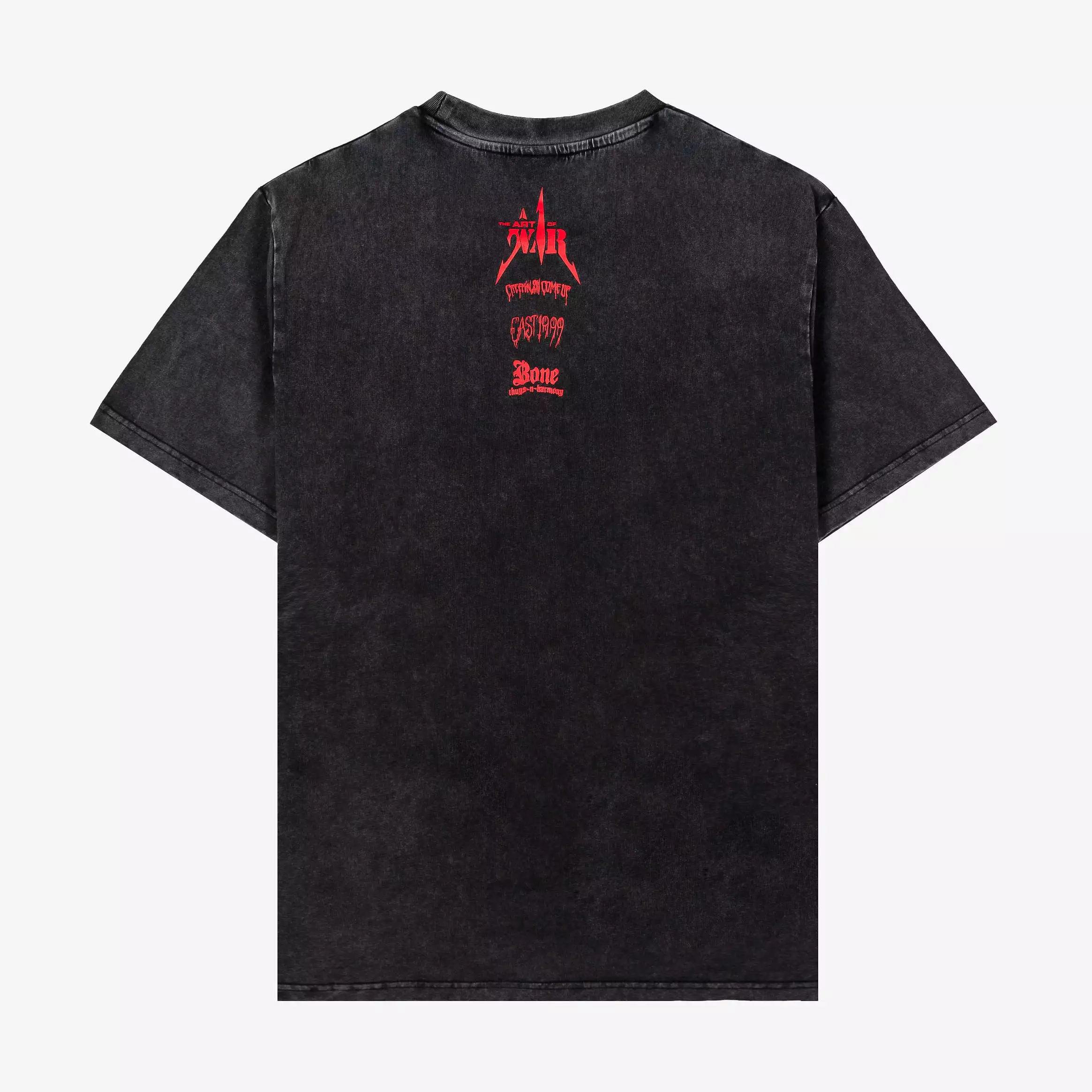 SP x Bone Thugs N Harmony The Album Mens Short Sleeve Shirt (Black/Red)