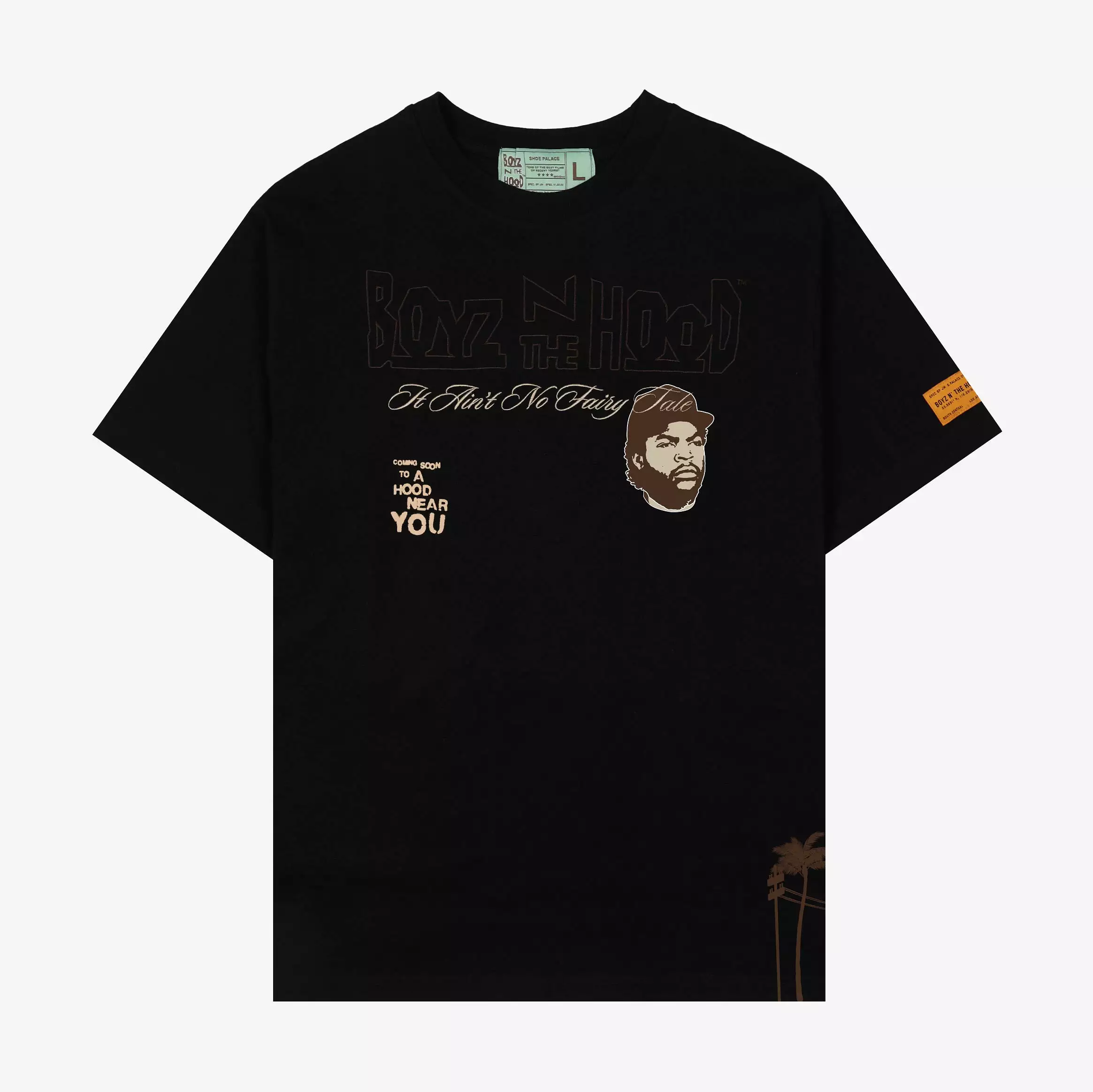 SP x Boyz N The Hood Dough Mens Short Sleeve Shirt (Black/Brown)