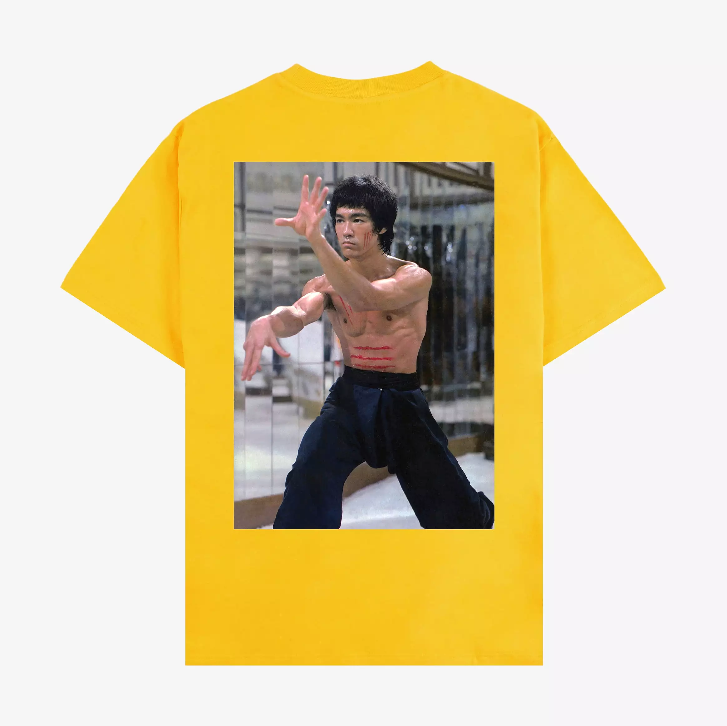 SP x Bruce Lee Preparation Mens Short Sleeve Shirt (Yellow)