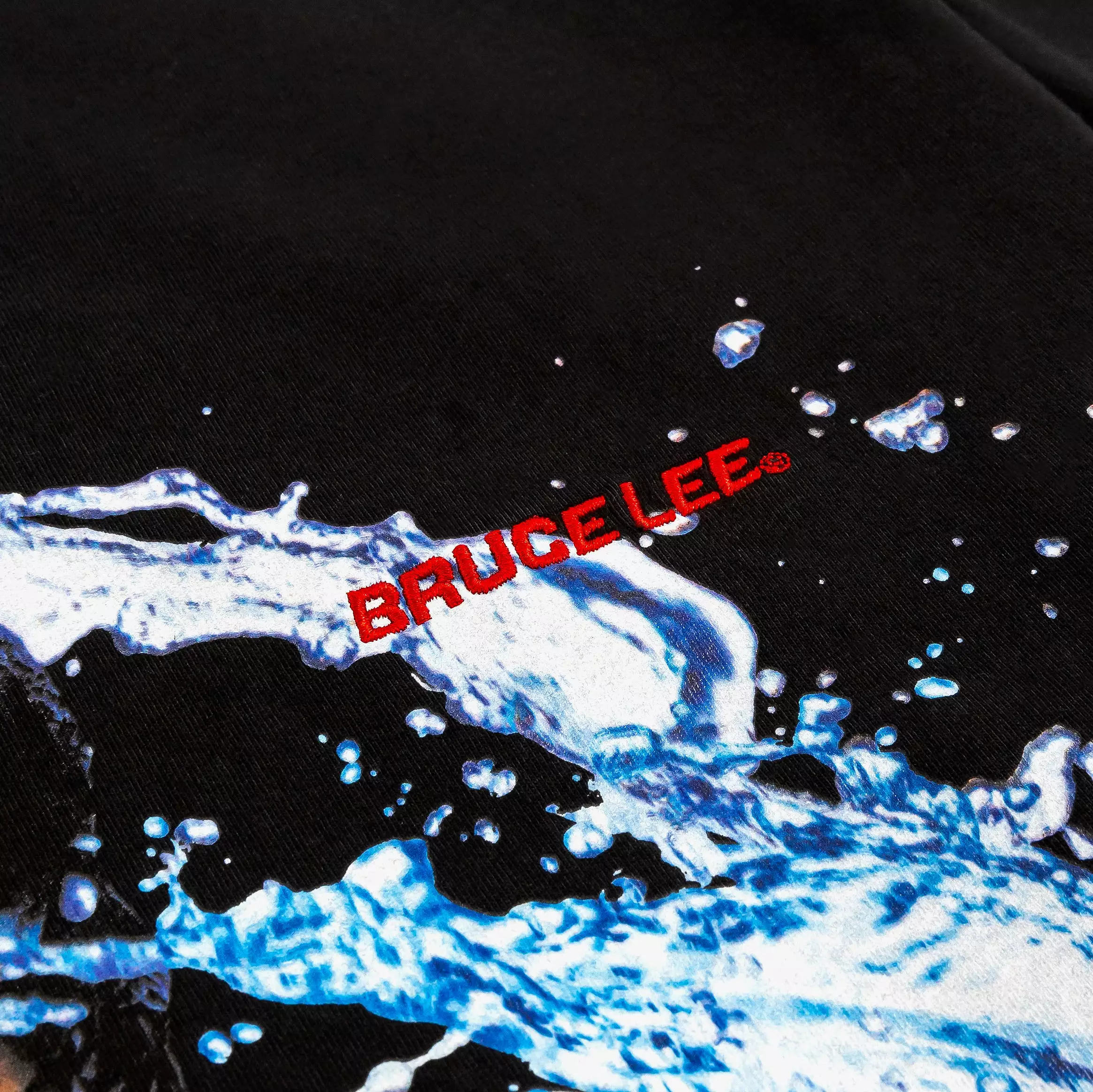 SP x Bruce Lee Water Mens Short Sleeve Shirt (Black)