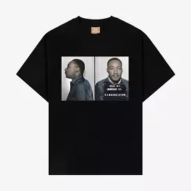 SP x MLK Arrested Mens Short Sleeve Shirt (Black/White)