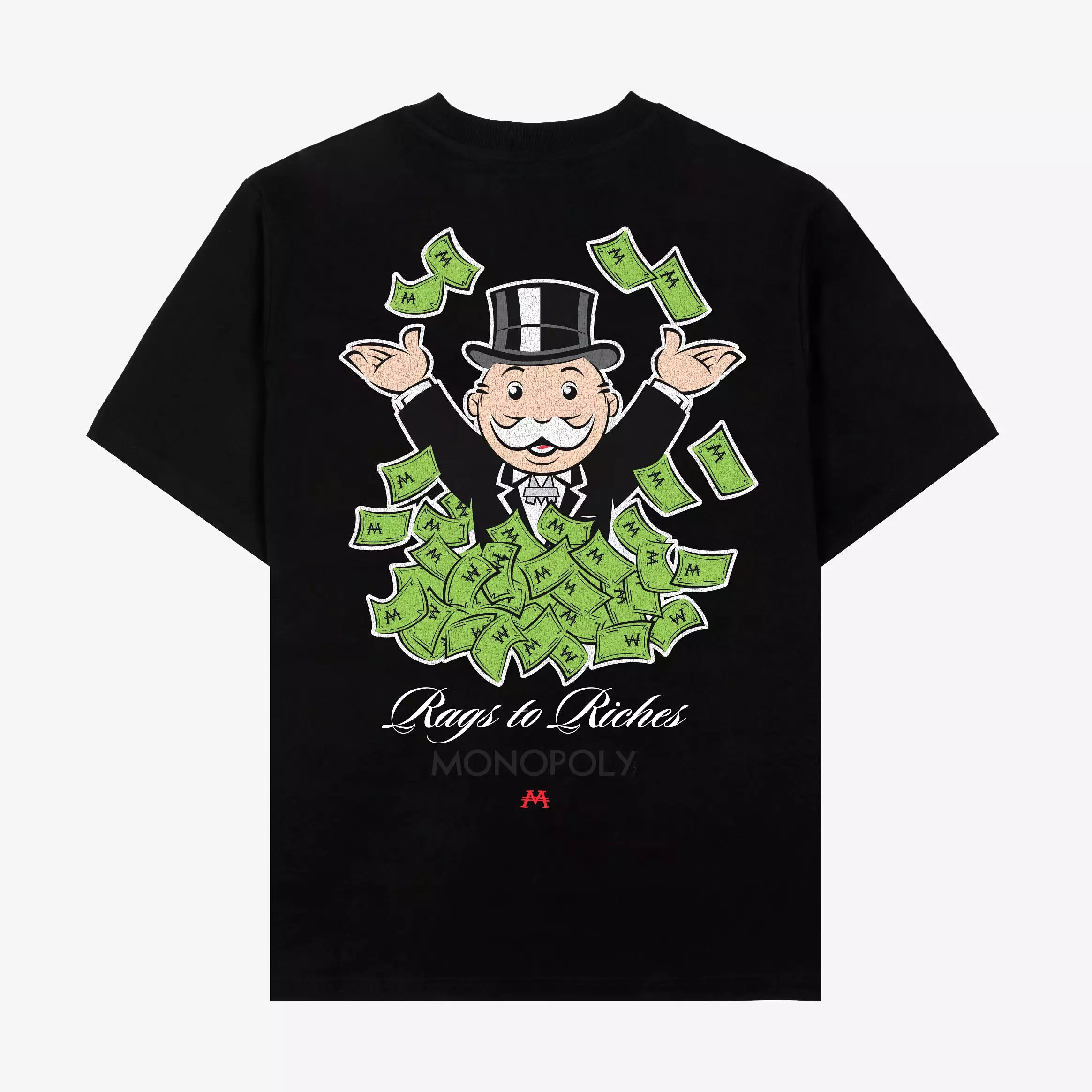 SP x Monopoly 100 Mens Short Sleeve Shirt (Black/Green)