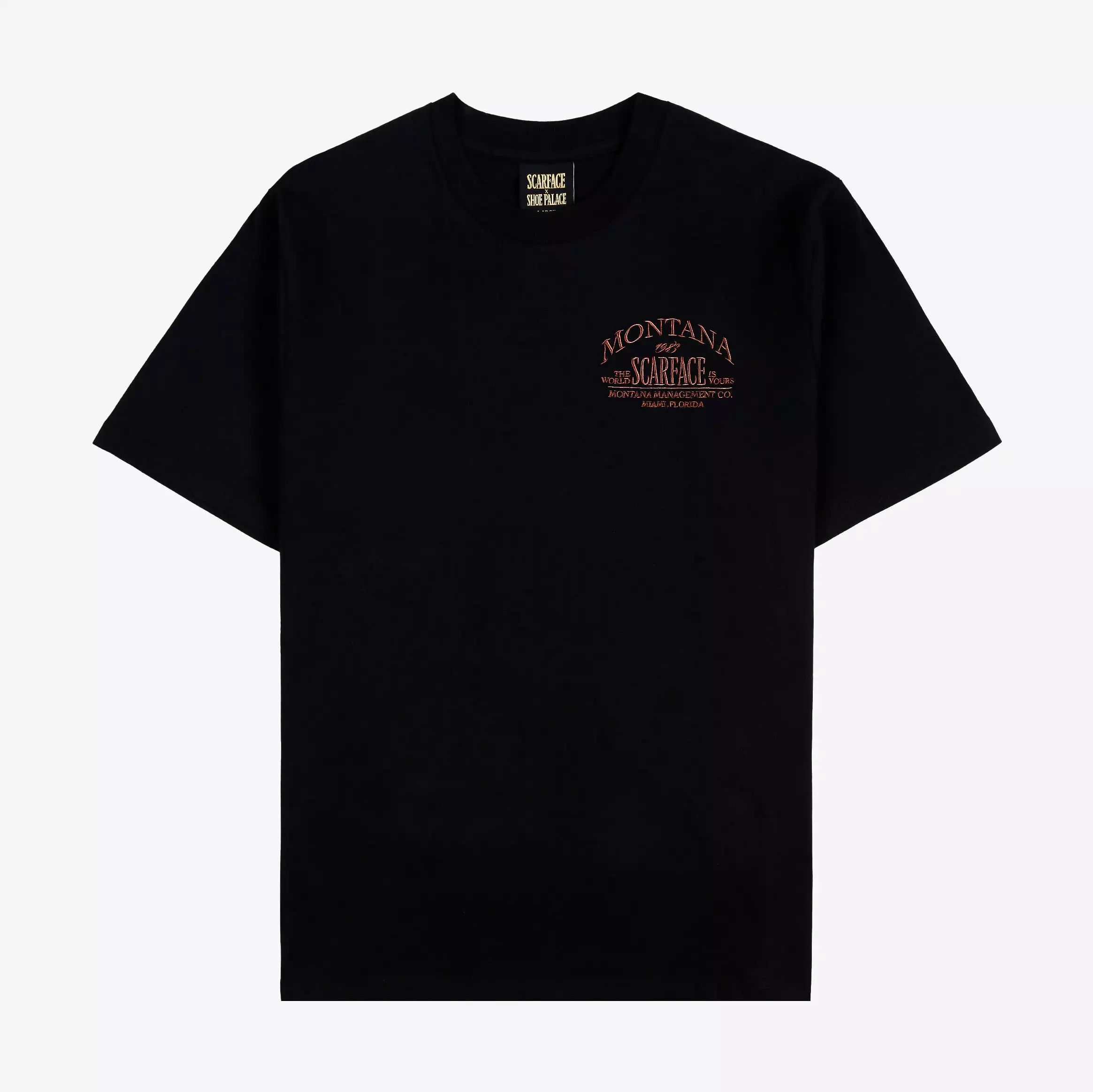 SP x Scarface 1983 Mens Short Sleeve Shirt (Black)