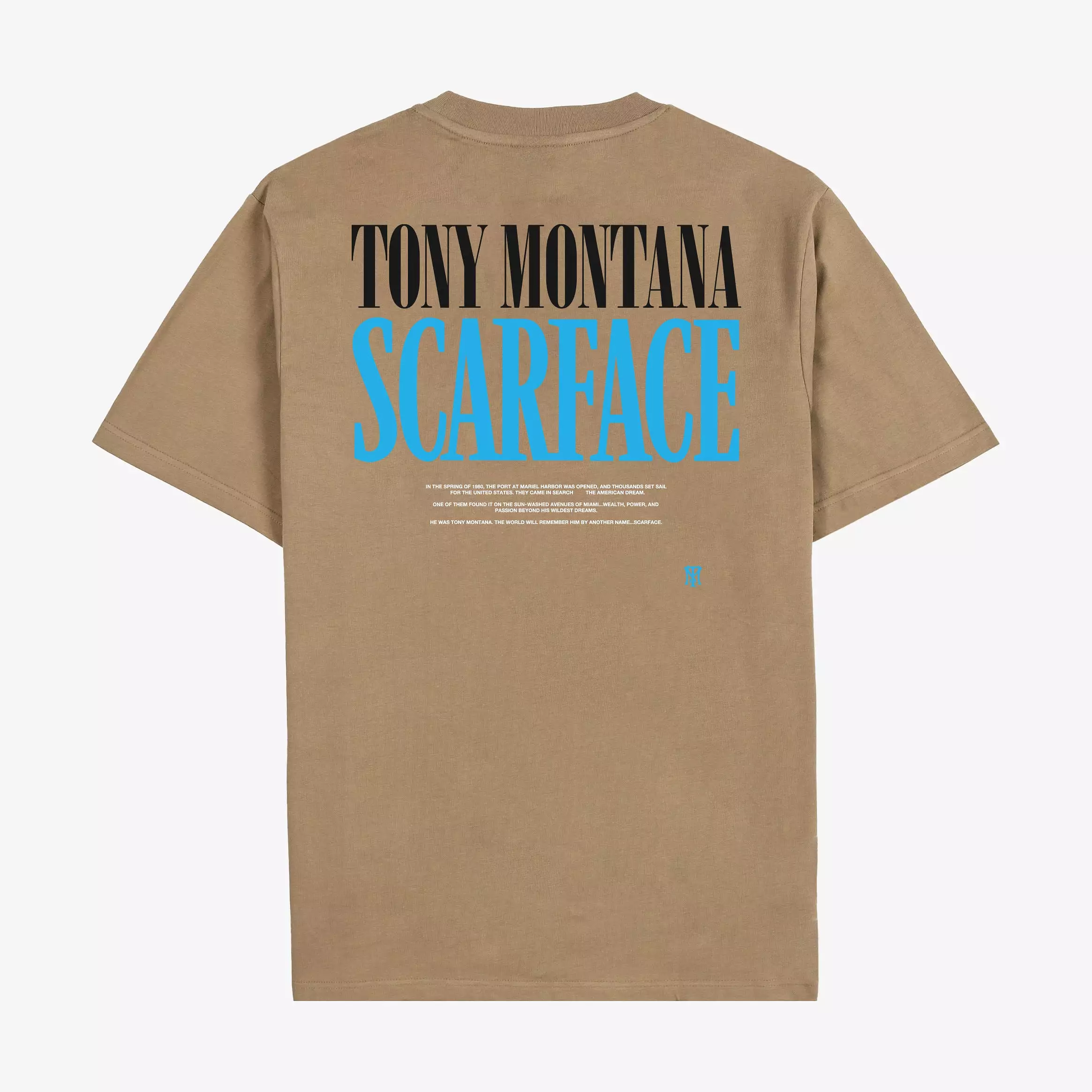 SP x Scarface The Mansion Mens Short Sleeve Shirt (Brown)